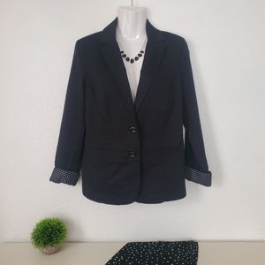 CROFT & BARROW Black Suit Jacket